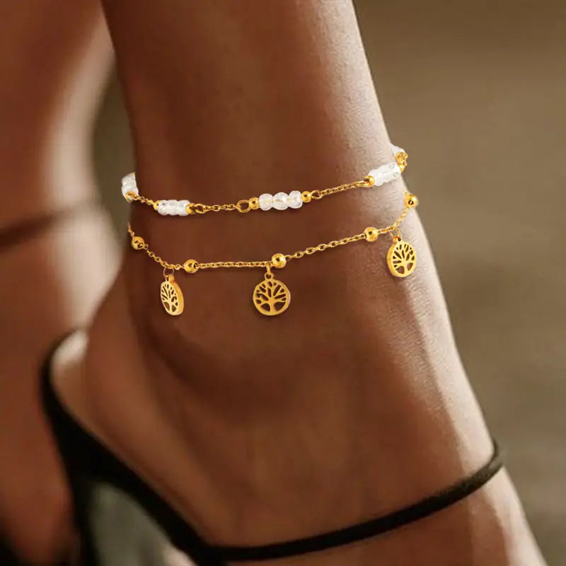 Chevillère avec Pendentif Arbre de Vie