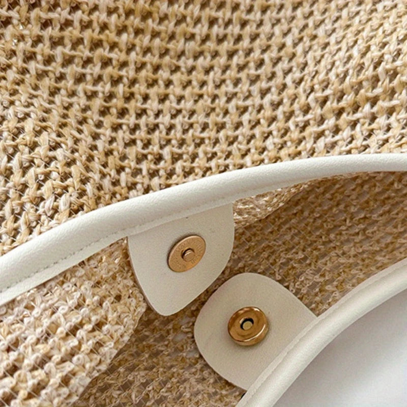 Sac Fourre-Tout en Raphia -Taille Moyenne