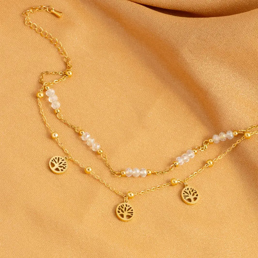 Chevillère avec Pendentif Arbre de Vie