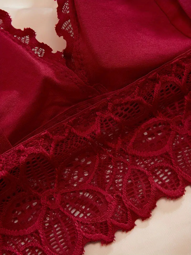 Ensembles de soutien-gorge en dentelle florale