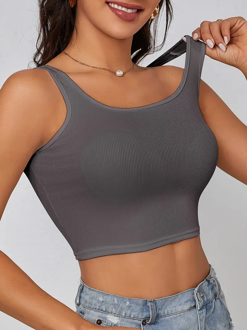 Débardeurs pour Femmes en Couleurs Unies