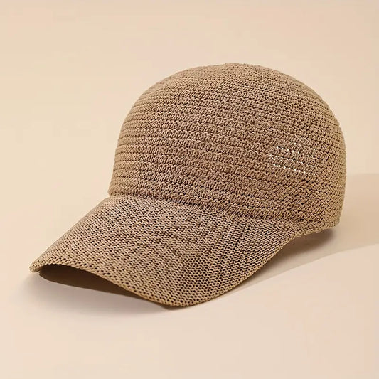 Casquette en Jute Coréenne pour Femmes